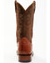 Image #5 - Cody James Men's Brandy Genuine Ostrich Exotic Western Boots - Broad Square Toe, , hi-res