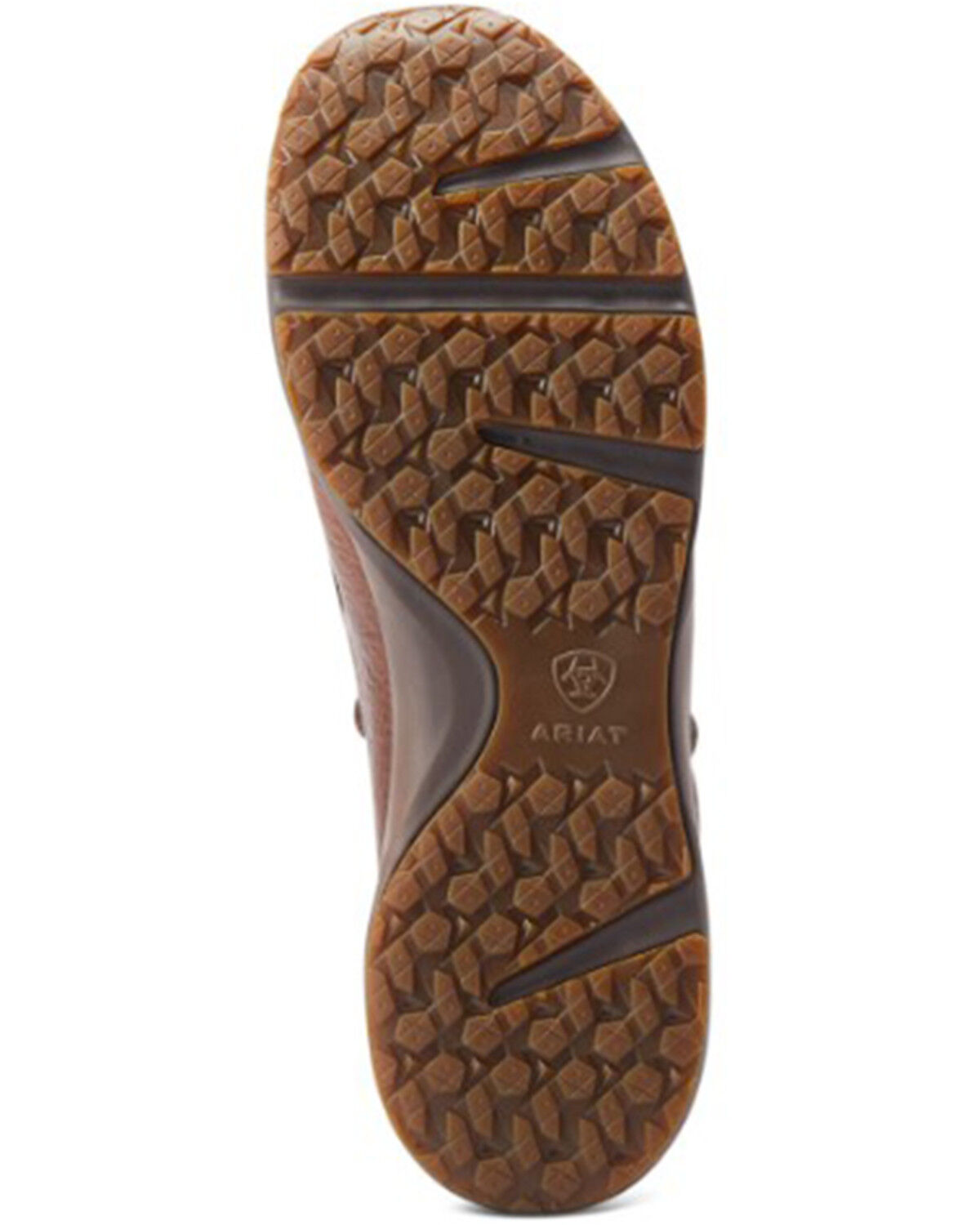 Image #5 - Ariat Men's Spitfire Western Shoes - Moc Toe, Brown, hi-res