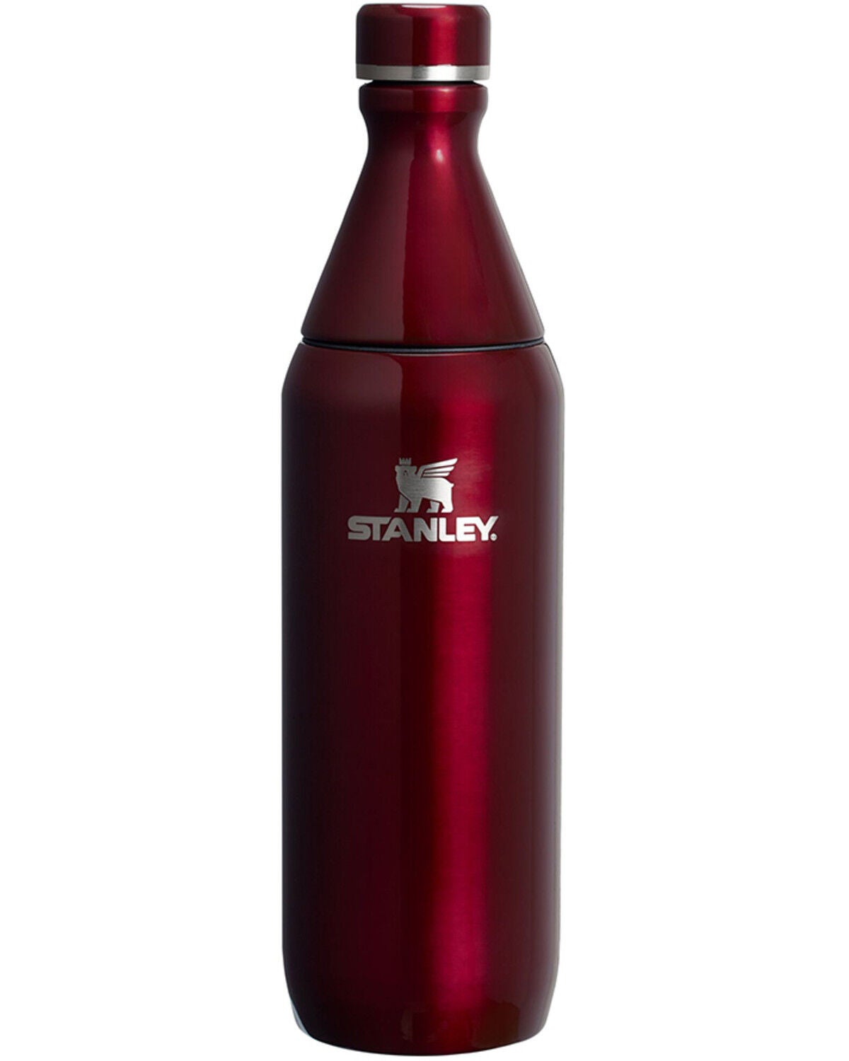 Stanley 20oz All Day Slim Bottle, Burgundy, hi-res