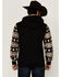 Image #4 - RANK 45® Men's Bangtail Southwestern Color Block Sweatshirt, Black, hi-res