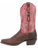 Image #3 - Dan Post Women's Tamra Western Boots - Square Toe, Brown, hi-res