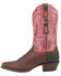 Image #3 - Dan Post Women's Tamra Western Boots - Square Toe , Brown, hi-res