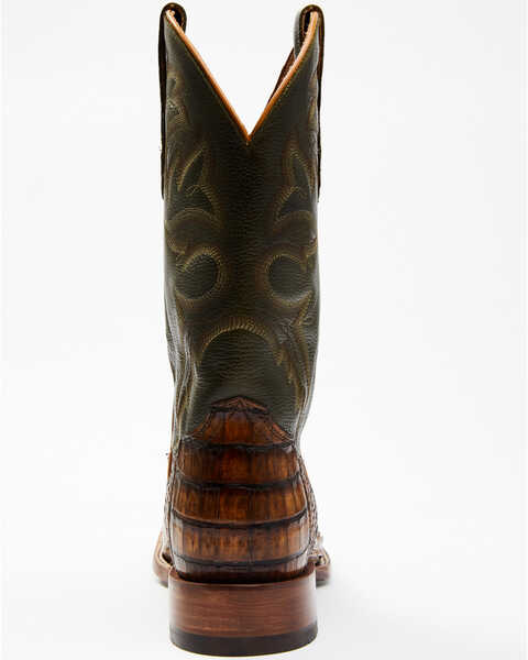 Image #5 - Cody James Men's Brown Exotic Caiman Tail Skin Western Boots - Broad Square Toe, Brown, hi-res