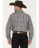 Image #4 - Ariat Men's Tatum Medallion Striped Long Sleeve Button-Down Western Shirt, Grey, hi-res