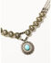 Image #1 - Shyanne Women's Wild Blossom Two Tone Turquoise Statement Necklace, Multi, hi-res