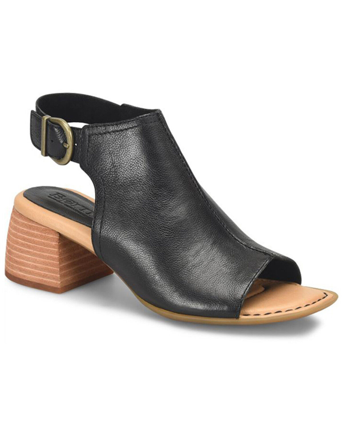 Image #1 - Born Women's Sage Sandals, Black, hi-res