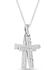 Image #2 - Montana Silversmiths Women's Country Charm Cross Necklace, Silver, hi-res