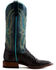 Image #2 - Macie Bean Women's Bite In Shining Armor Caiman Print Leather Western Boot - Broad Square Toe, , hi-res