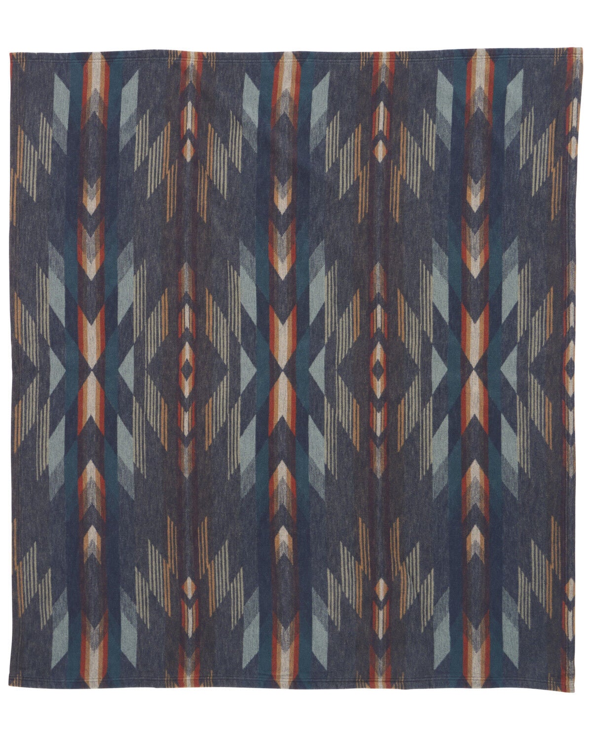 Image #1 - Pendleton Wyeth Falls Denim Linen Throw Gift Pack - 2 Piece, Multi, hi-res