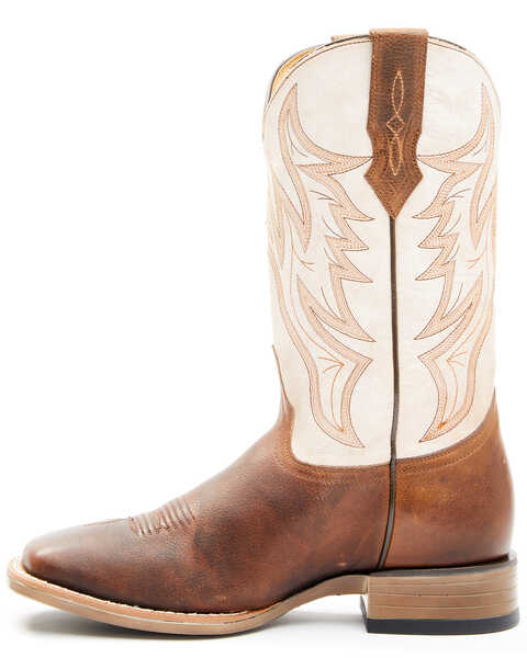 Image #3 - Cody James Men's Hoverfly Western Performance Boots - Broad Square Toe , Cream, hi-res