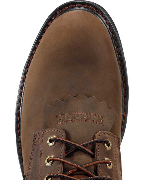 Image #2 - Ariat Men's WorkHog® H2O 8" Lace-Up Work Boots - Composite Toe, Distressed, hi-res
