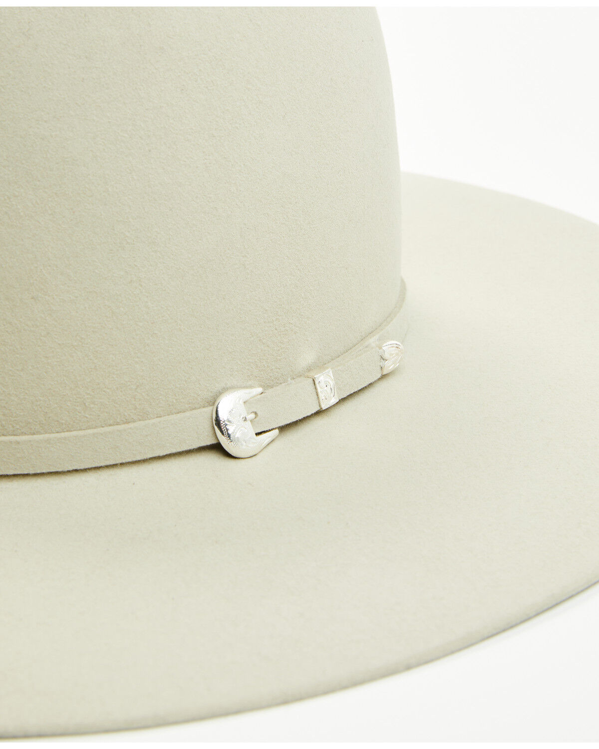Image #2 - Resistol Midnight 6X Felt Cowboy Hat, Silver Belly, hi-res