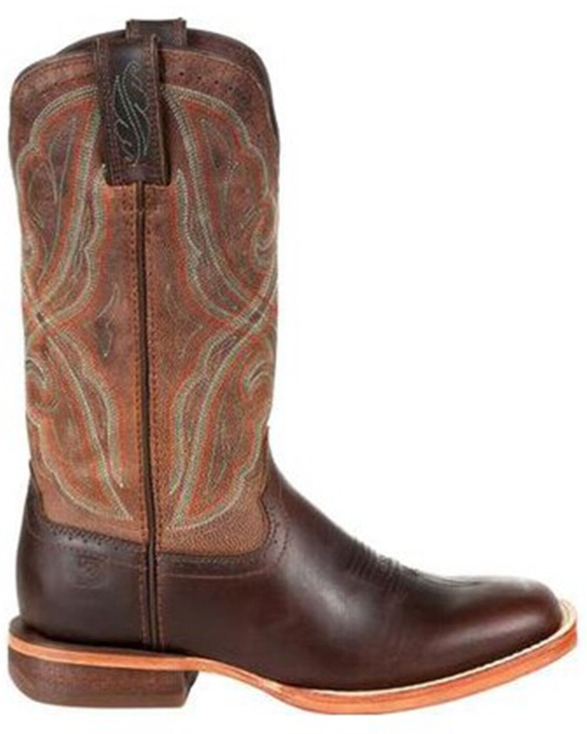 Image #2 - Durango Women's Arena Pro Western Boots - Broad Square Toe, Brown, hi-res