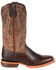 Image #2 - Durango Women's Arena Pro Western Boots - Broad Square Toe, Brown, hi-res