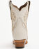 Image #5 - Circle G Women's Triad Ankle Western Boots - Snip Toe, Ivory, hi-res