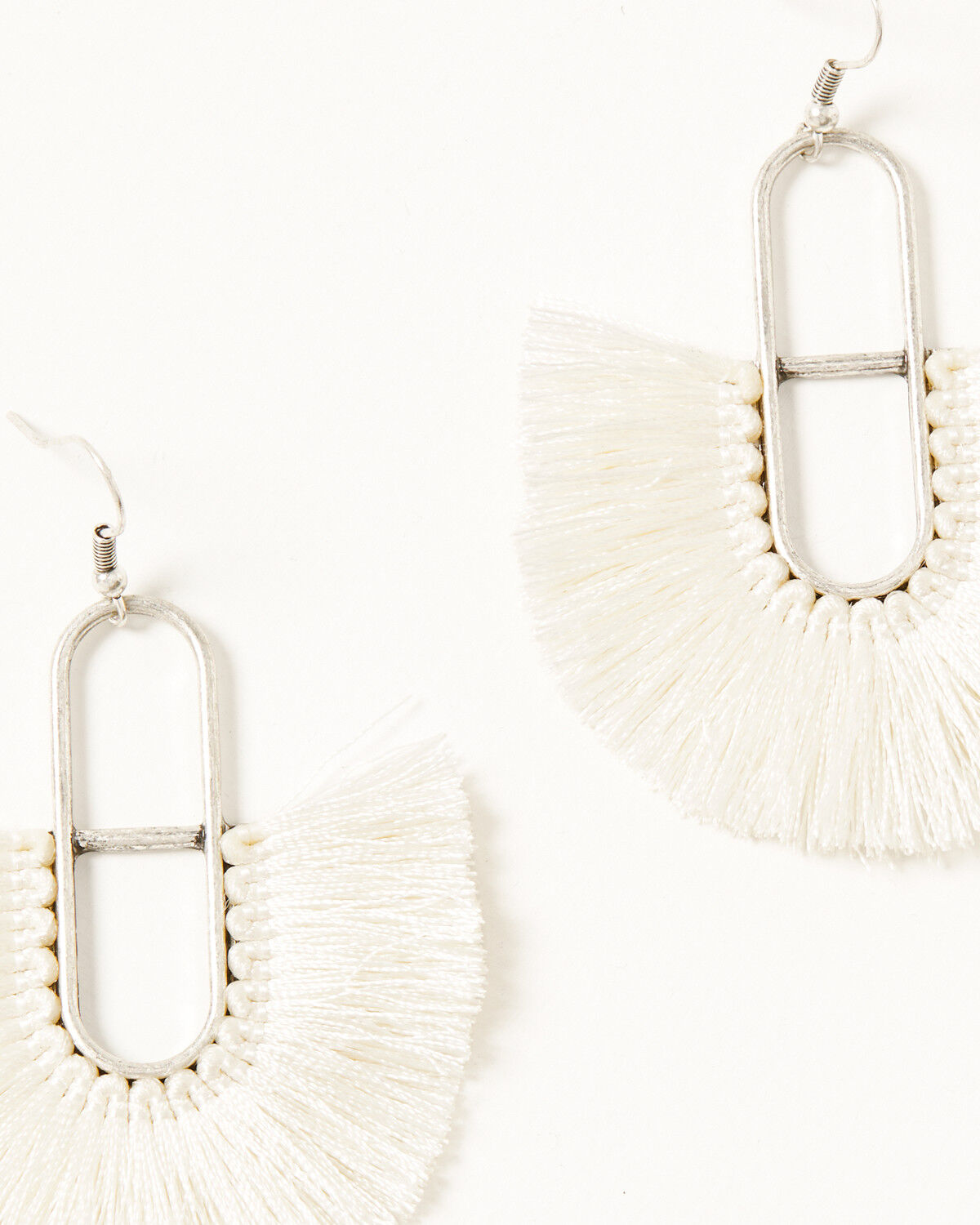 Image #1 - Shyanne Women's Luna Bella Fringe Earrings, Cream, hi-res