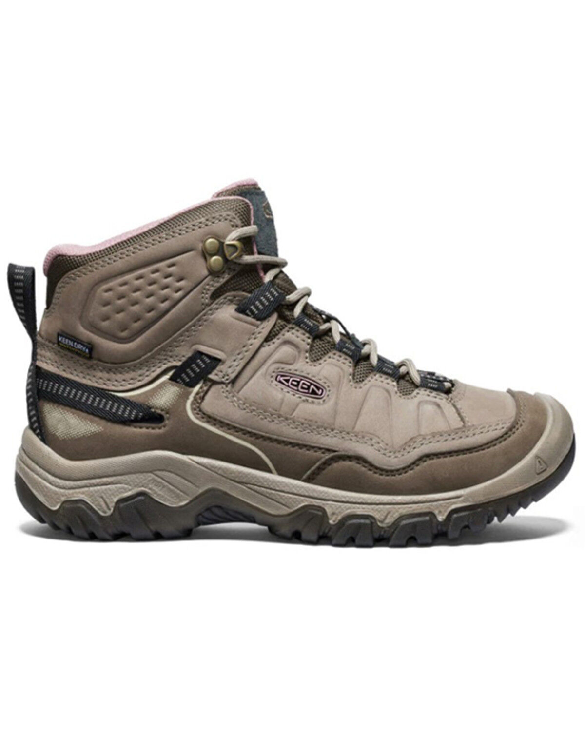 Image #2 - Keen Women's Targhee IV Waterproof Hiking Boots - Soft Toe, Brown, hi-res