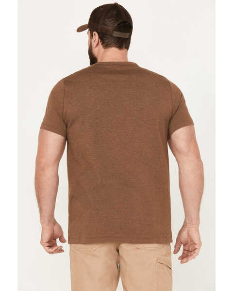 Image #4 - Brothers and Sons Men's Elk Label Short Sleeve Graphic T-Shirt, Lt Brown, hi-res