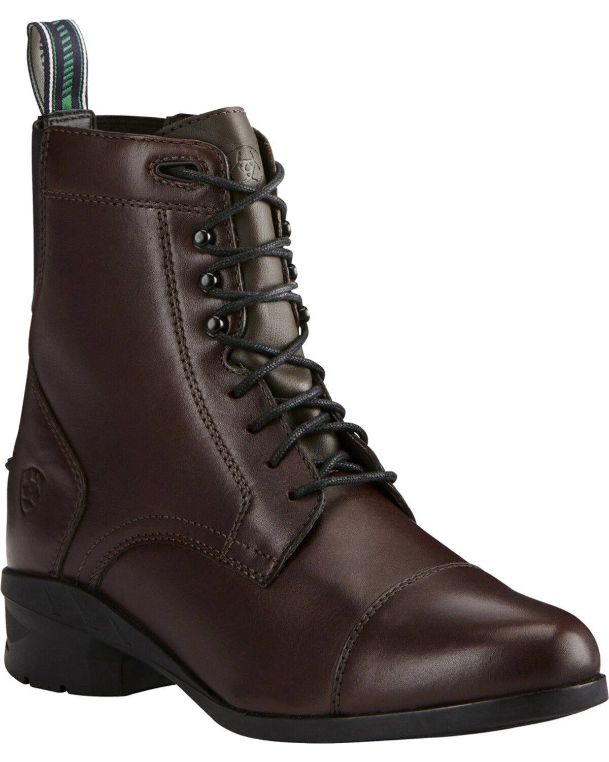 Image #1 - Ariat Women's Heritage IV Lace Paddock English Riding Boots - Round Toe, Brown, hi-res