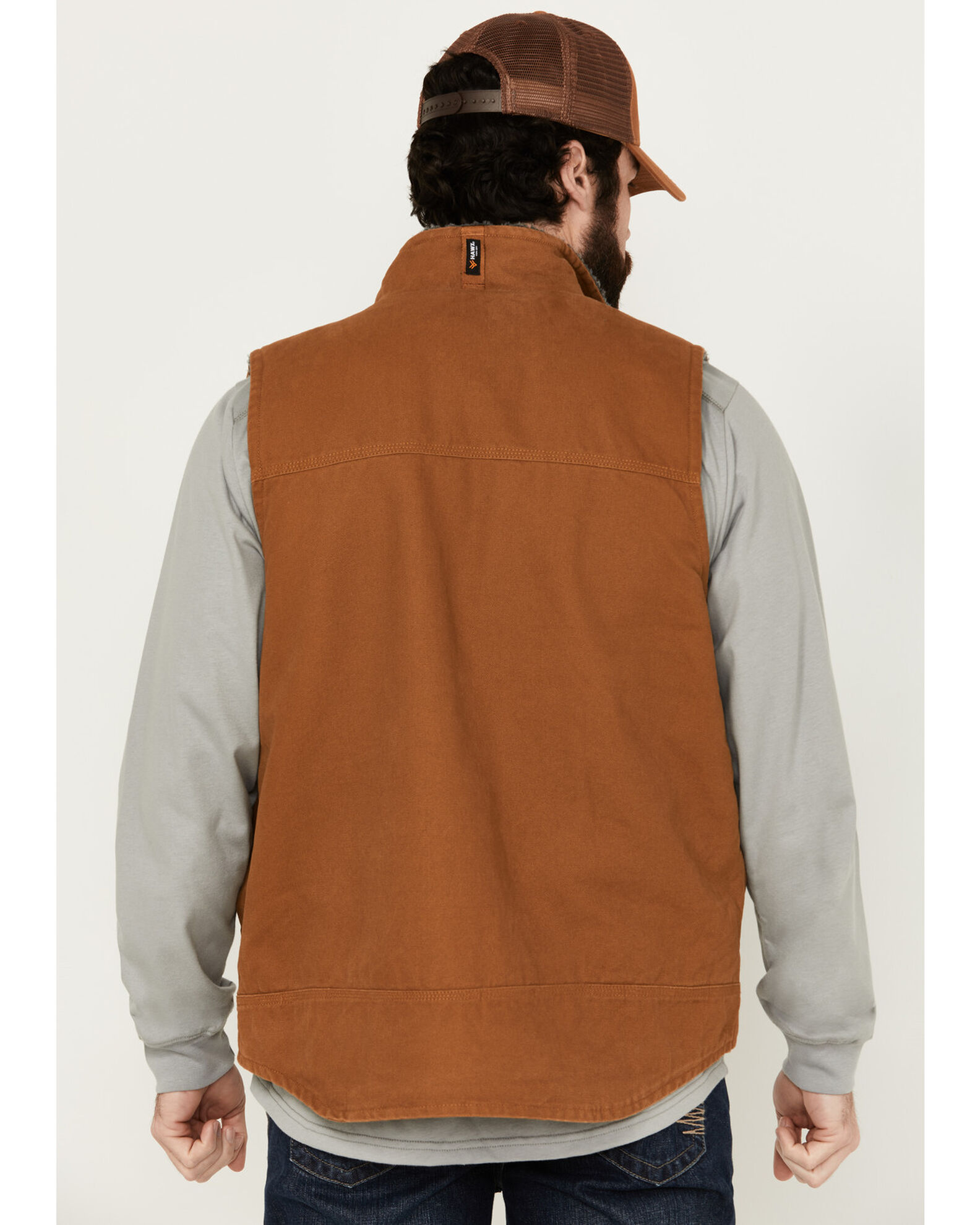 Product Name: Hawx Men's Browder Weathered Duck Work Vest