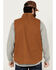 Image #4 - Hawx Men's Browder Weathered Duck Work Vest , Rust Copper, hi-res
