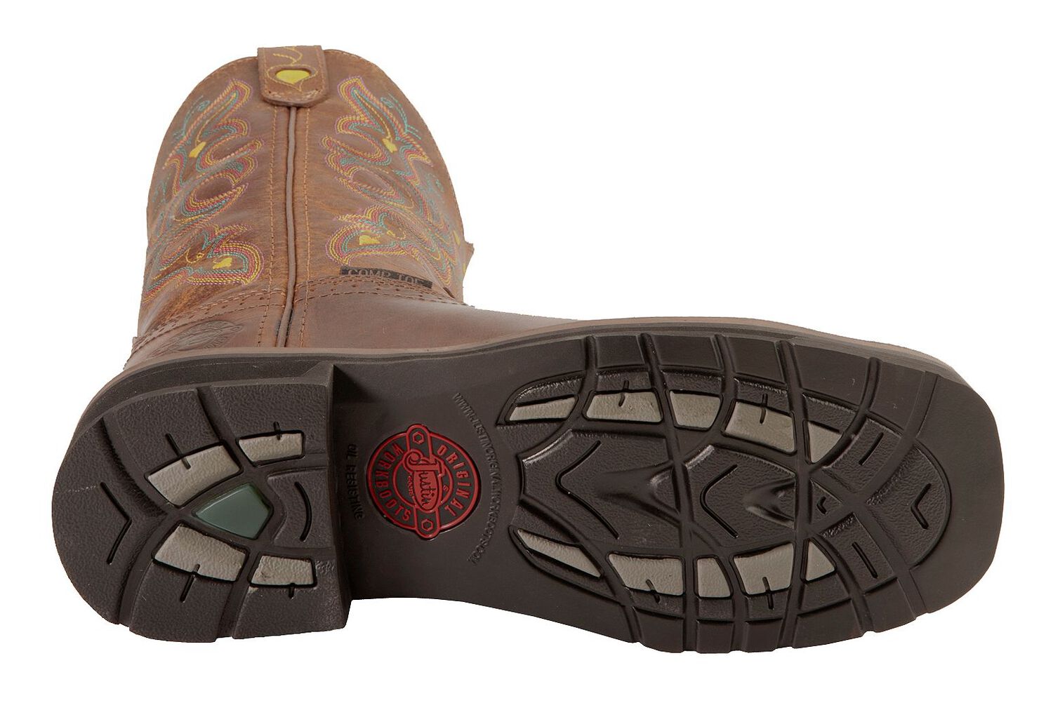 Justin Women's Sunney Pull On EH Work Boots - Composite Toe Justin Women's Sunney Pull On EH Work Boots - Composite Toe