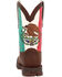 Image #5 - Durango Men's Rebel Mexico Flag Shaft Performance Western Boots - Broad Square Toe , Brown, hi-res