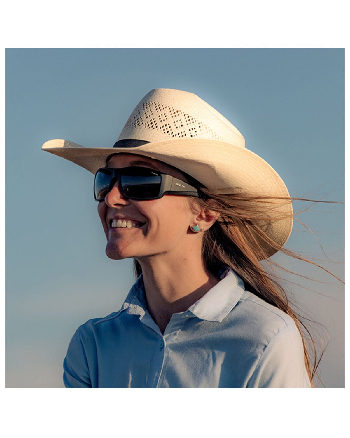 Image #2 - Bex Badlands Sunglasses, Black/grey, hi-res
