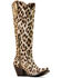 Image #1 - Ariat Women's Casanova Leopard Print Hair-On Western Boots - Snip Toe, Brown, hi-res