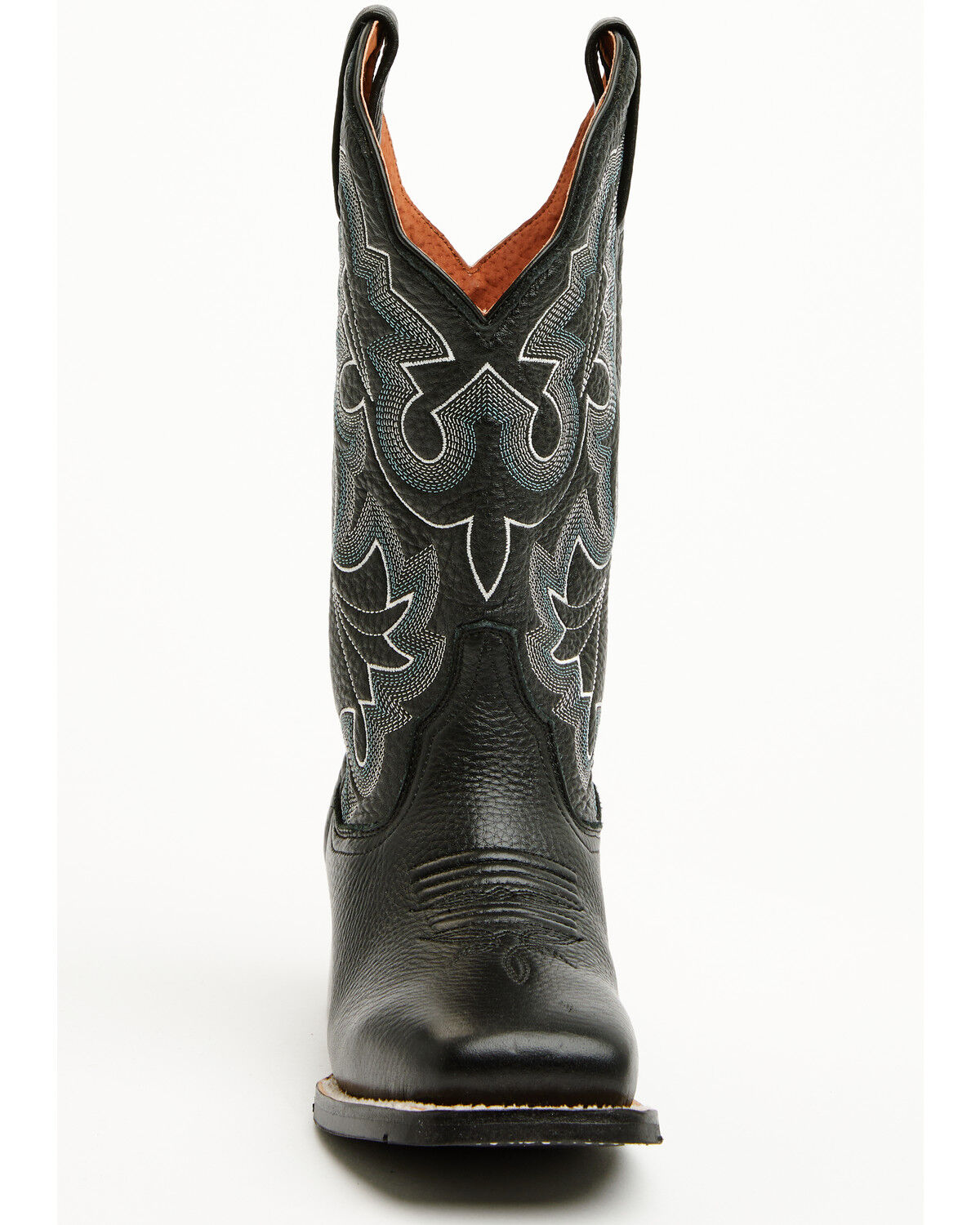 Image #4 - Dan Post Women's Lizzie Performance Western Boots - Broad Square Toe, Black, hi-res
