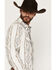Image #2 - Cody James Men's Cowboy Boogie Southwestern Stripe Print Long Sleeve Snap Western Shirt - Big, Ivory, hi-res