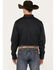 Image #4 - RANK 45® Men's Fury Geo Print Long Sleeve Button-Down Stretch Western Shirt, Grey, hi-res