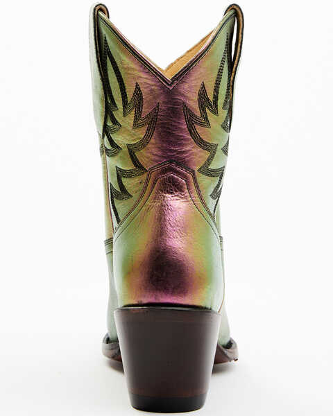 Image #5 - Idyllwind Women's Dazzled Iridescent Metallic Leather Booties - Pointed Toe, Multi, hi-res