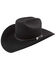 Image #1 - Bailey Wichita 2X Felt Cowboy Hat, Black, hi-res