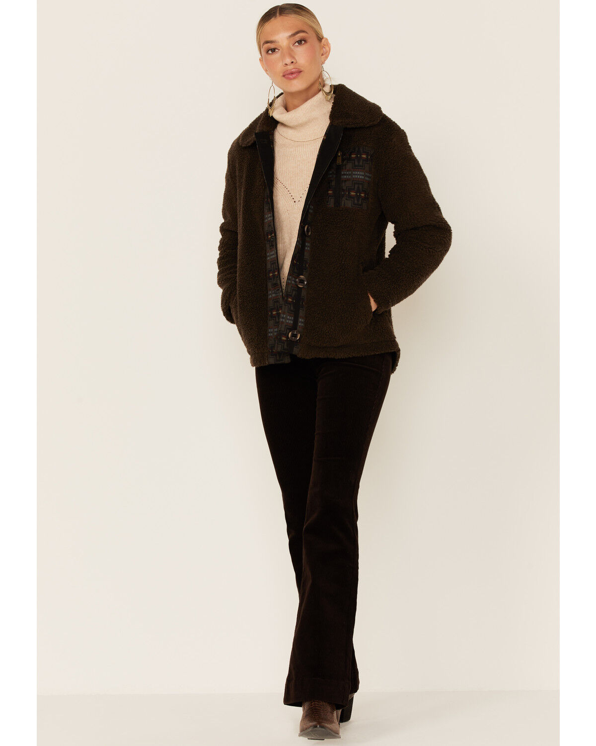 Image #4 - Pendleton Women's Larkspur Fleece Jacket, , hi-res
