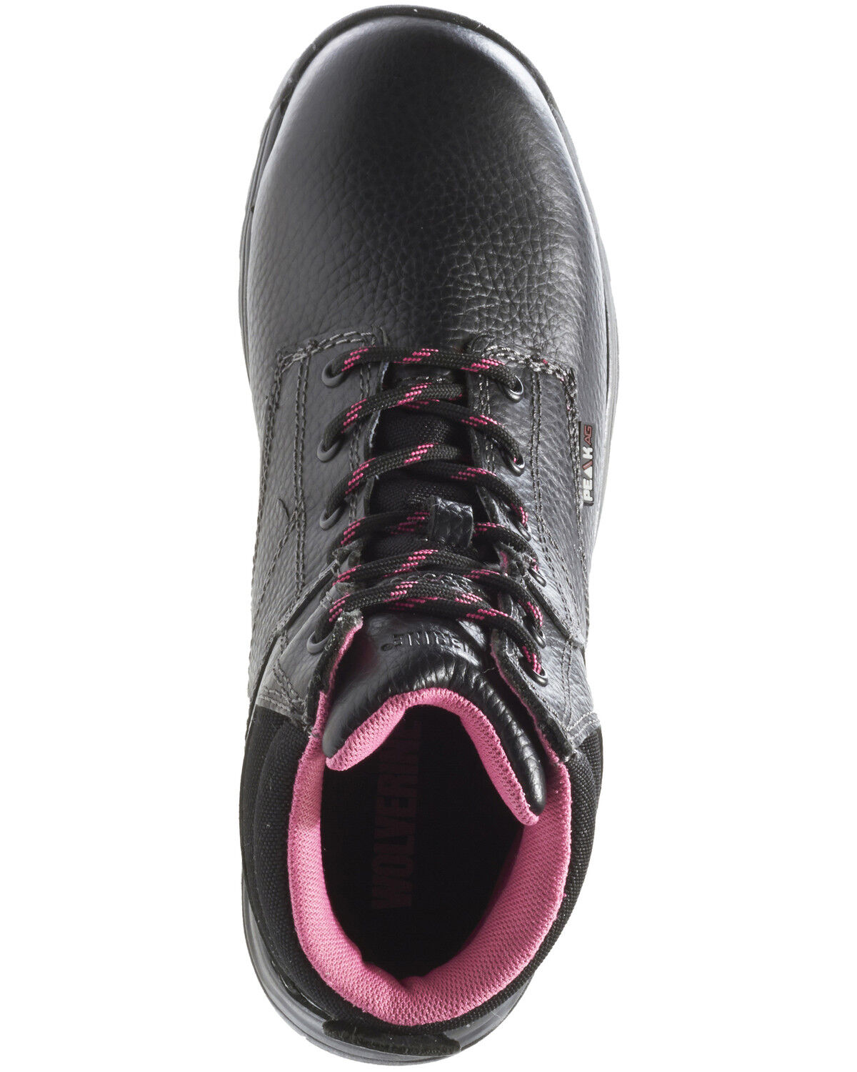 Image #6 - Wolverine Women's Piper Waterproof Work Boots - Composite Toe, Black, hi-res
