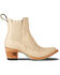 Image #2 - Lane Women's Western Chelsea Booties - Round Toe, Ivory, hi-res
