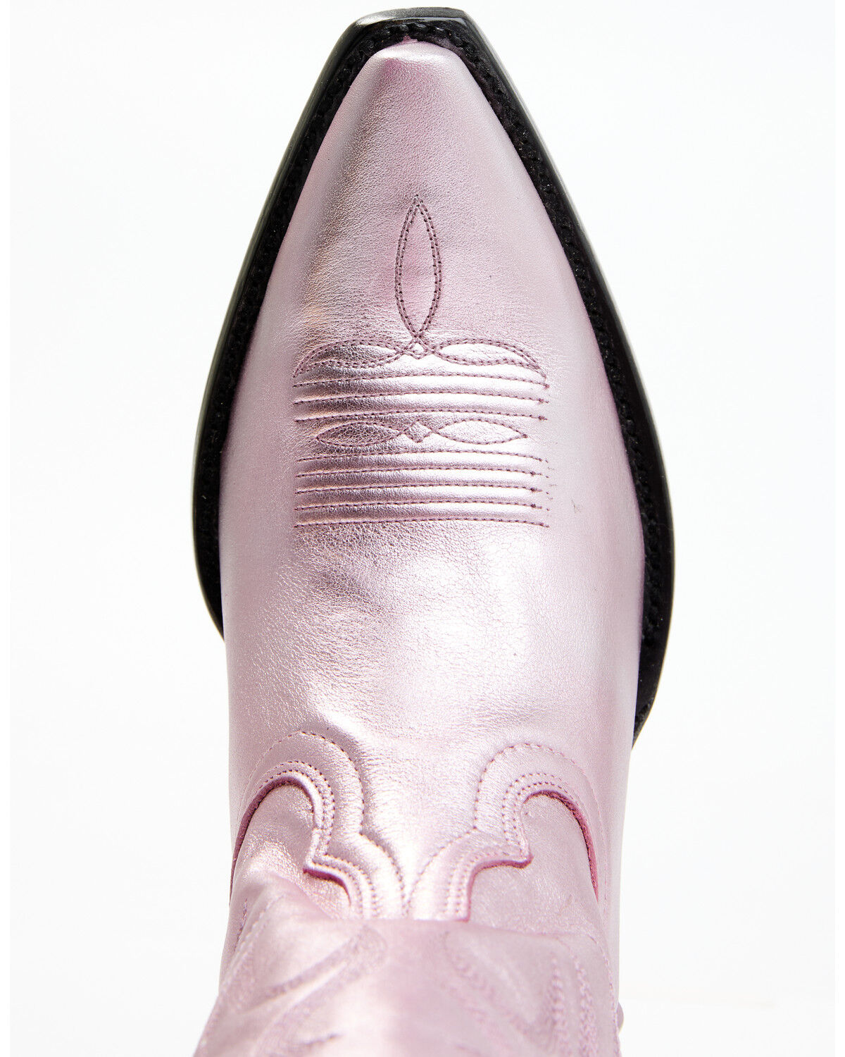 Image #7 - Idyllwind Women's Metallic Leather Western Boot - Snip Toe, Pink, hi-res
