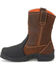 Image #3 - Carolina Men's Ranch Wellington Internal Met Guard Boots - Composite Toe, Dark Brown, hi-res