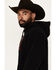 Image #2 - Cody James Men's Tiled Mexico Flag Hooded Sweatshirt, Black, hi-res