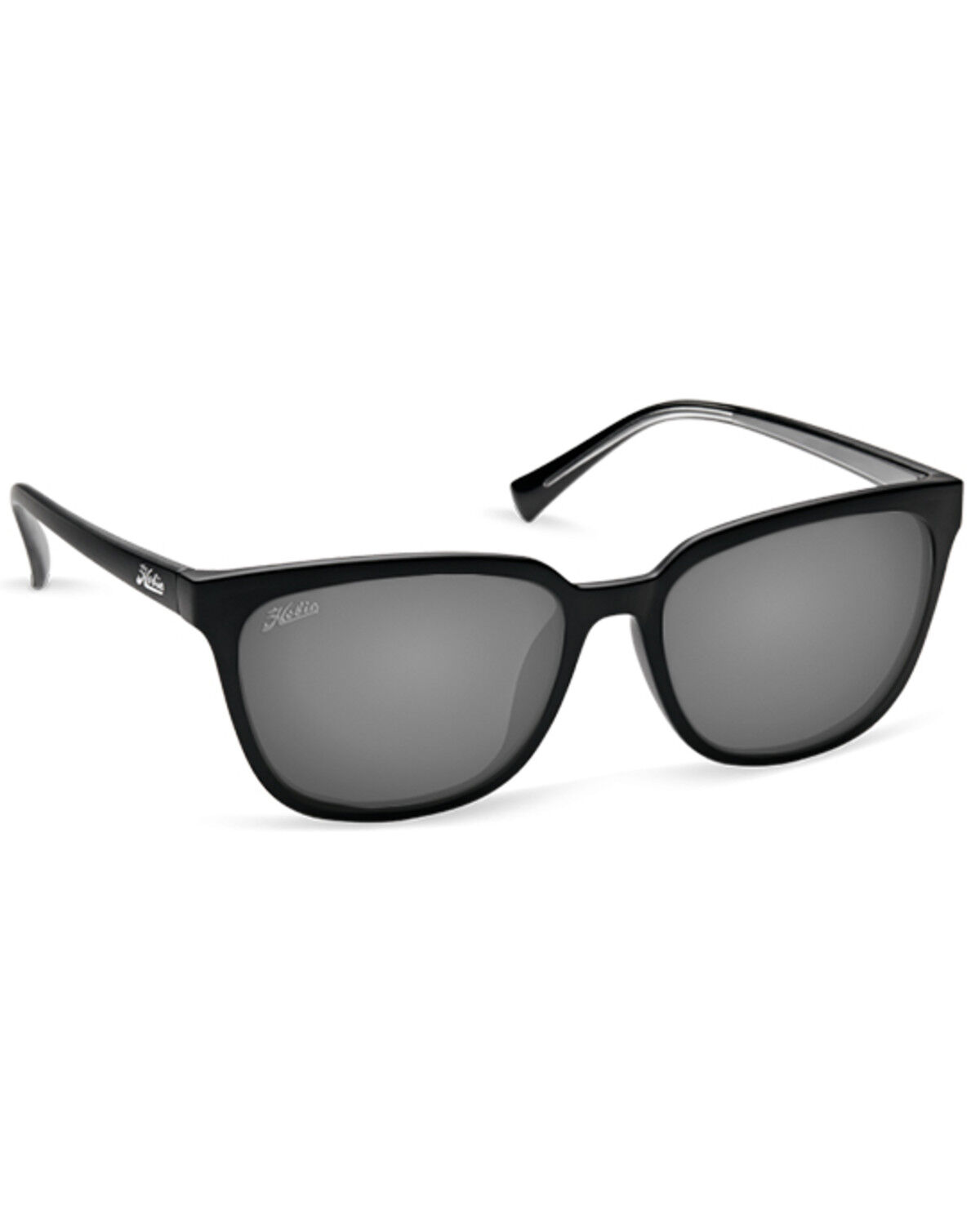 Image #1 - Hobie Women's Monica Black Satin & Gray Polarized Sunglasses, Black, hi-res