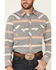 Rock & Roll Denim Men's Vintage 46 Navy Striped Long Sleeve Western Shirt , Navy, hi-res