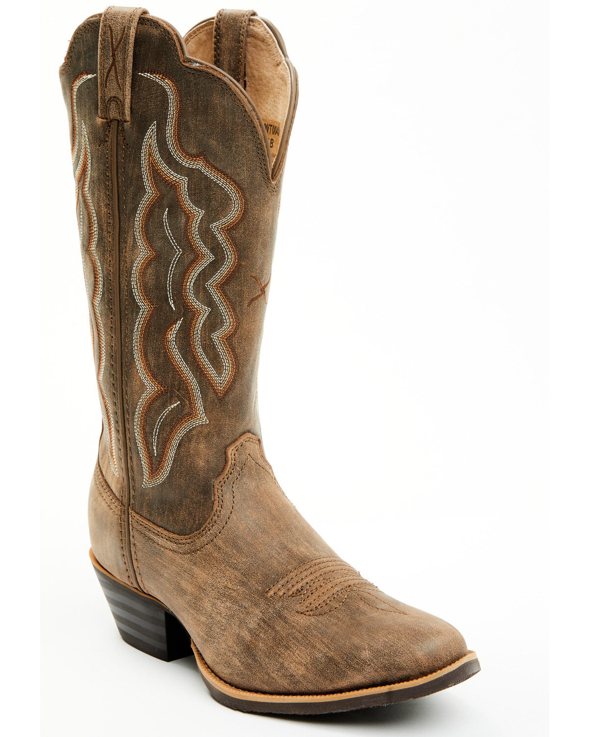 Image #1 - Twisted X Women's Western Boots - Round Toe, Brown, hi-res