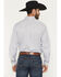 Image #4 - Cinch Men's Striped Print Tencel Long Sleeve Button-Down Western Shirt, White, hi-res