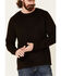 Image #3 - North River Men's Brown Moleskin Crew Long Sleeve T-Shirt, Brown, hi-res