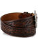 Image #4 - Tony Lama Women's Bandit Queen Leather Belt, Brown, hi-res