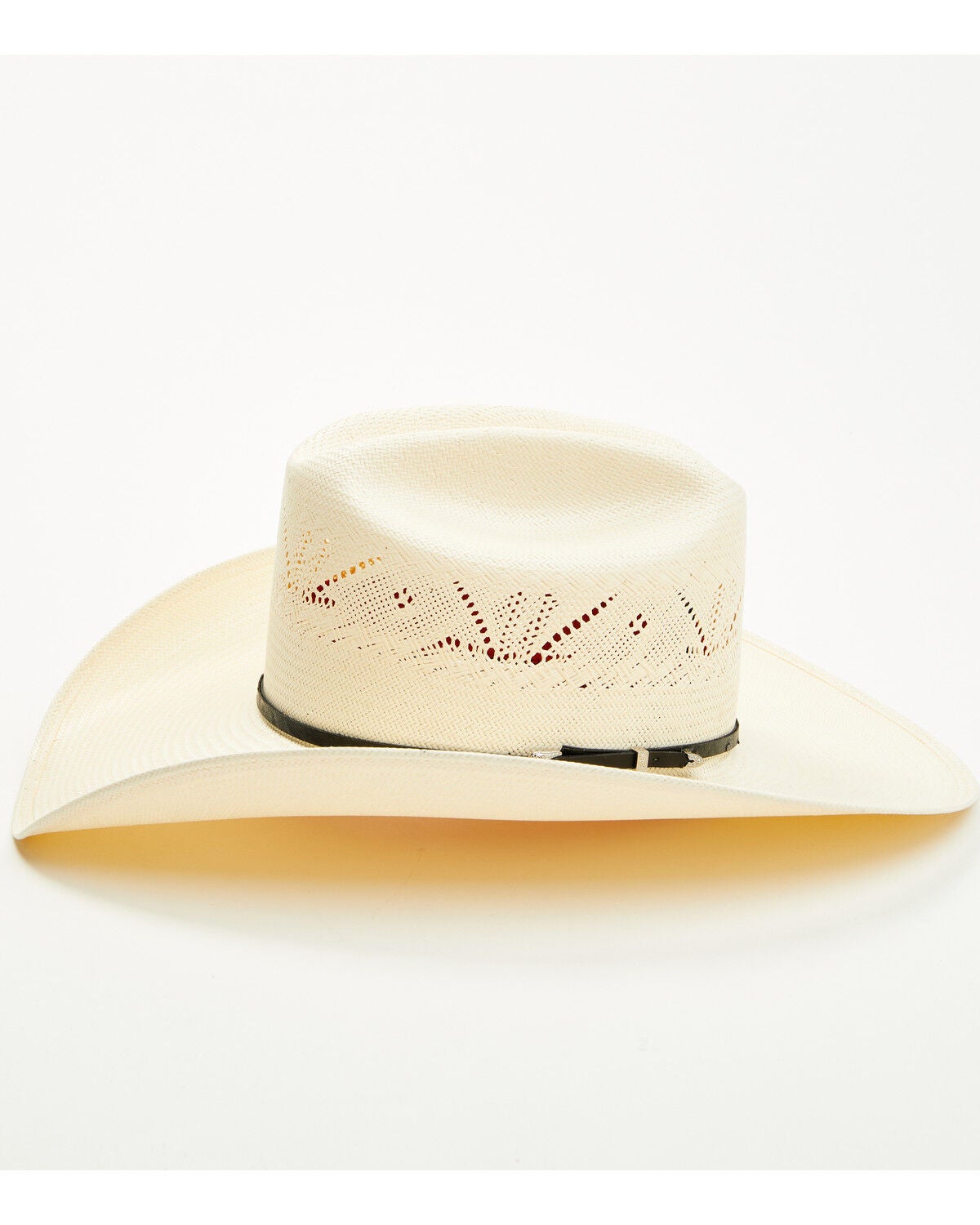 Image #3 - George Strait by Resistol Men's Codigo Straw Cowboy Hat, Natural, hi-res
