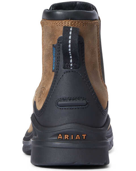 Image #3 - Ariat Men's Barnyard Twin Gore II Boots - Round Toe, Brown, hi-res