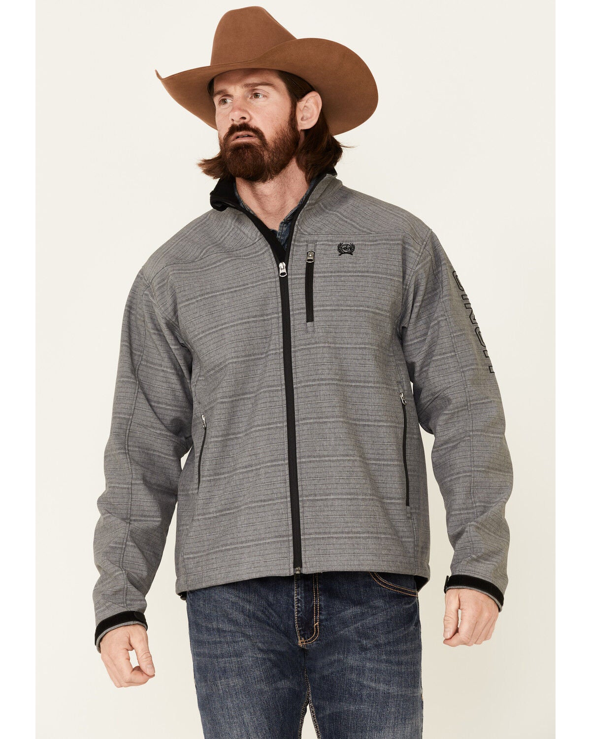 cinch zip up jacket