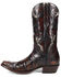 Image #3 - Dan Post Men's Emilio Outlay Western Boots - Snip Toe, Black, hi-res